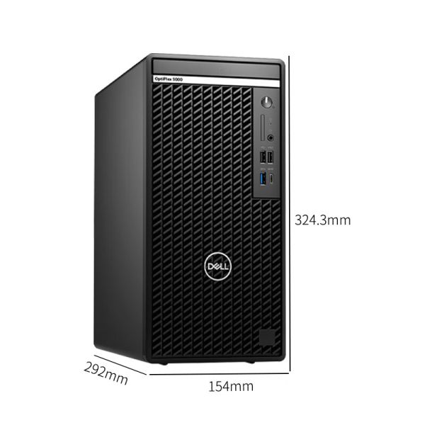 Dell OptiPlex 5000MT Gen12 i5-12500 16GB RAM 256GB SSD 1TB HDD for Office Performance