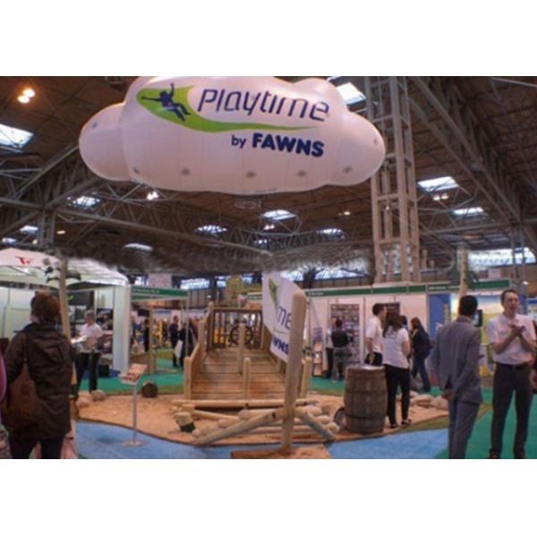 Quality Inflatable LED Flying Helium Cloud / PVC Helium Advertising Balloons wholesale