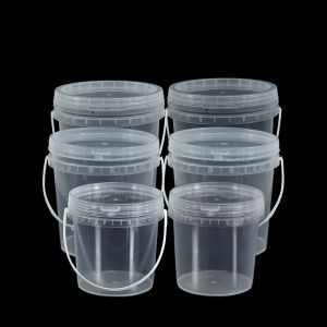 Customized Logo Round 1L to 50L Large Recycled Plastic PP Bucket for Water