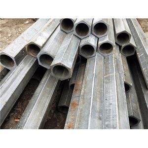 St42 Cold Drawn Steel Pipe Hollow Section Outside And Inside Both Hexagon Shaped