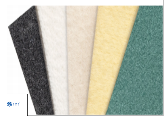 Black Nomex Double Sides Felt Belt Endless Belt In Industrial Settings