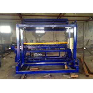 4KW Motor 400m/h Grassland Fence Machine , Automatic Mesh Welding Machine