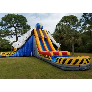 Giant Inflatable Space Shuttle Kids Inflatable Water Slide Super Pressure