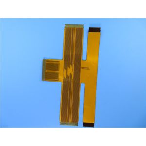 Dual Layer Flexible Printed Circuit (FPC) Built on Polyimide With Connector for