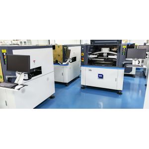 50*50mm PCB Solder Paste Printing Machine 1100kg Automatic Stencil Printer