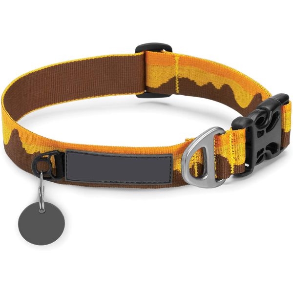 Easy Cleaning Waterproof Dog Collars No Stink Design Comfortable Lightweight