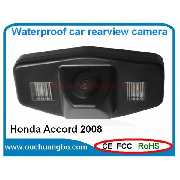 Ouchuangbo Wireless HD CCD Car Parking Reversing Camera for Honda accord 2008 OCB-T6812
