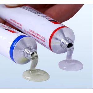 Acrylic Main Material Crystal Clear AB Adhesive Glue For Strong Adhesion To PVC