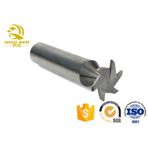 CNC Machining HRC45 T Slot End Mill Cutter Multi - Edged For Dry Cutting
