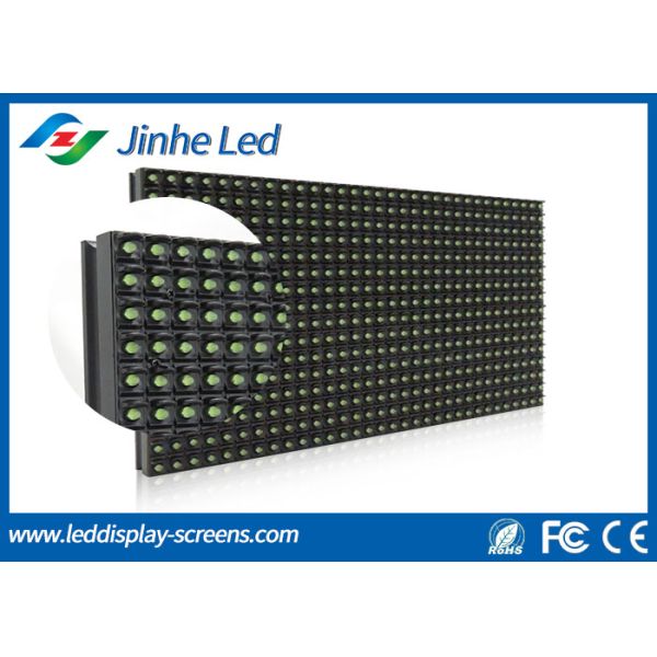 Indoor Single Green Led Screen Display 10MM Pixels 2 Years Warranty