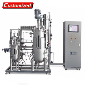 Cheap 1500L Reactor Stainless Steel Mechanical Stirring Bioreactor BLBIO 1500SJA Industrial Bioreactor Probiotic Fermentation Tank for sale