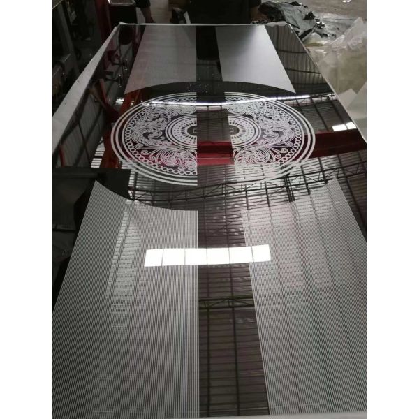 304 16 Gauge 8K Mirror Etching Stainless Steel Sheet Price For Elevator Decorative Sheet Panel And Lift Interior Decoration