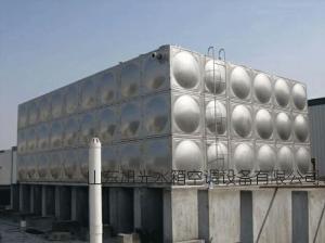 China 20m3 5000 Gallon Steel Tank Stainless Steel Panel Water Tank on sale
