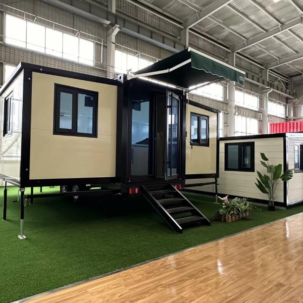 Quality 20ft Expandable Container House with 3 Bedrooms for Spacious Family Accommodation wholesale