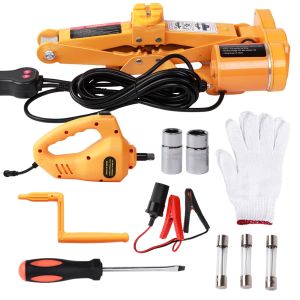 Cheap 3T Electric Scissor Car Jack Automotive Emergency Tools Impact Wrench for sale