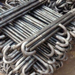 Silver L Type Foundation Anchor Bolt Grade 4.8/ 8.8/ 10.9/ 12.9 Ect for Carbon