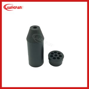 1 Point 2 Petals Fiber Fan Out Kit 2 / 8 Core Aluminum Alloy Dia 3.0 5.0 7.0mm