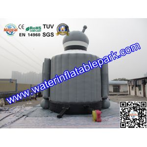 Multi Function Massive Inflatable Robot Game Bouncer Combo For Adult / Kids