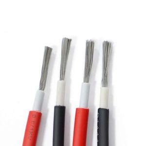CCC Certified 1.5-16mm2 XLPO Insulated Flexible Tinned Copper DC Cable for PV