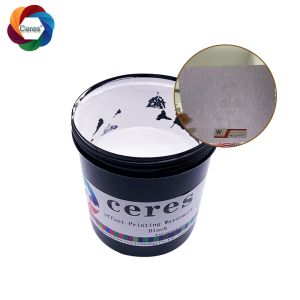Ceres Solvent Based Security Ink for Screen Printing Black White