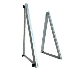 Customzied Wall Mount Triangle Adjustable Solar Panel Mounting Brackets / Solar