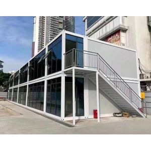 Customized Prefabricated Modular Container Home Broken Bridge Aluminum Door