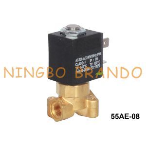China SAGE Espresso Coffee Maker Solenoid Valve 2 Way 220V 230V AC on sale