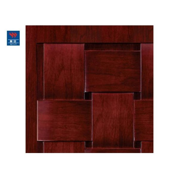 Modern Design Wooden Doors WHI UL Certification Fire Rated Wood Door With Modelling