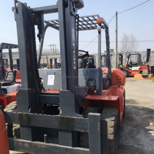 Used Heli Forklift 7000 kg TCM Diesel Propane Forklift for Your Loading and