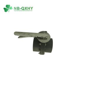 Customization Irrigation PVC Plastic One-Piece Butterfly Valve with Handle Type