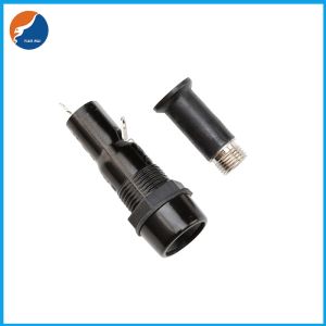 MF527 10A 250V Screw Type Cap Cross 5x20mm Panel Mount Fuse Holder