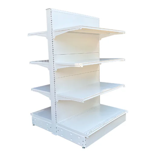 Gondola shelving double sided market shelf shopping mall display shelf
