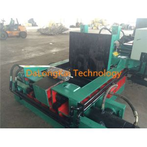 High Safety Hydraulic Metal Baler Machine Manual Operation 15kW Power
