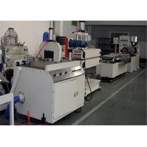 Fully Automatic WPC Profile Production Line , WPC Decking Profile Making Machine
