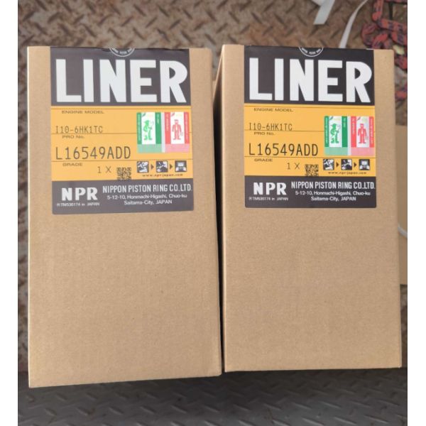 Isuzu 6HK1 Cylinder Liner Assembly, Piston Ring , Piston, Cylinder Liner