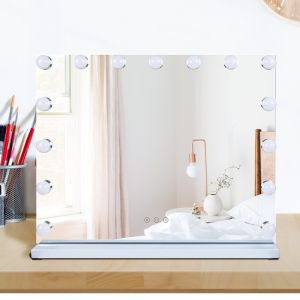 Personal Beauty Makeup Mirror with Dimmable Smart Music and Hollywood Vanity