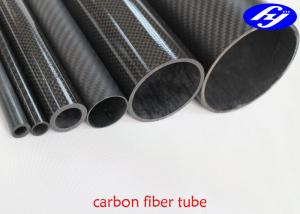 China Customized Round CFRP Carbon Fiber Tube With Matte Or Glossy Pultrusion Shape on sale