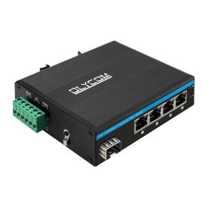 Industrial Unmanaged POE Switch 5 Port Gigabit 10/100/1000M CE Standards