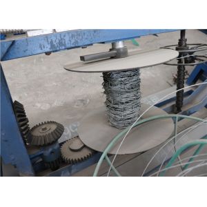 Stainless Steel Wire Barbed Wire Making Machine Compact Structure Saving