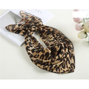 new design 2020 custom Colourful blank silk chiffon long scarf for ladies