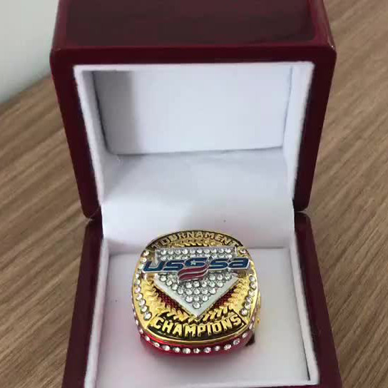 Quality Free 3D Design Custom Championship Ring Authentic Sports Runner UP wholesale