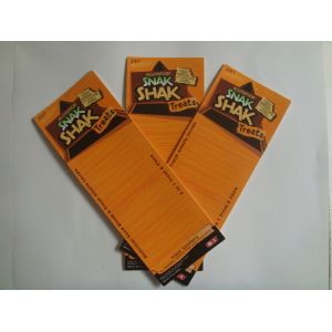 Attractive Blister Card Packaging 250 Gram Kraft Paper With Euro Hang Hole