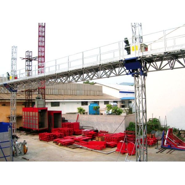 Adjust Customer Industrial Elevators 25m length Aluminum platform