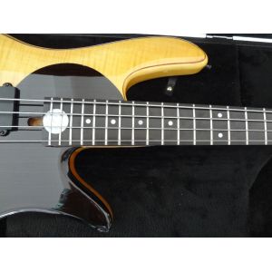 4 string bass guitar Fodera custom bass guitar Alder with flamed maple top Taiji