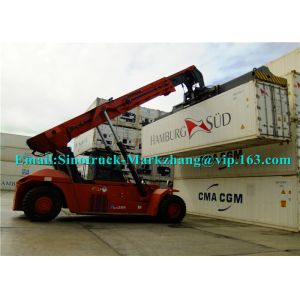 265kW Engine Shipping Container Lifting Equipment Sany Heli Kalmer Reachstacker
