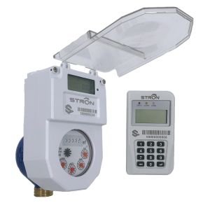 STS Prepaid Water Meter with Wireless Communication RF LoRa 12 Flow Rate and 34