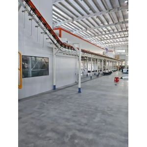Automated Finish Line Powder Coating Paint Lines Precision Roller Clear Coat