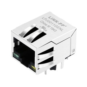 Cheap LPJ0011GENL RJ45 Modular Jack 1 x 10/100 Mbit Ehternet Cross 13F-64GYDP2NL for sale