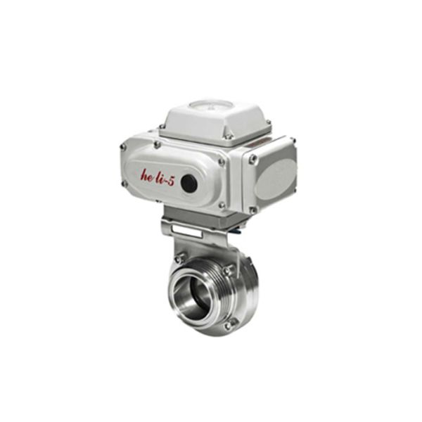 Quality DC 1 - 5V T304 T316L Electric Actuated Butterfly Valve , Electrically Operated Butterfly Valve wholesale
