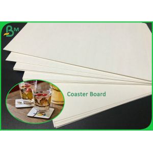 Highly Absorption Pulp - Based 0.4mm -2.5mm Drink Coaster Board For Making Beer